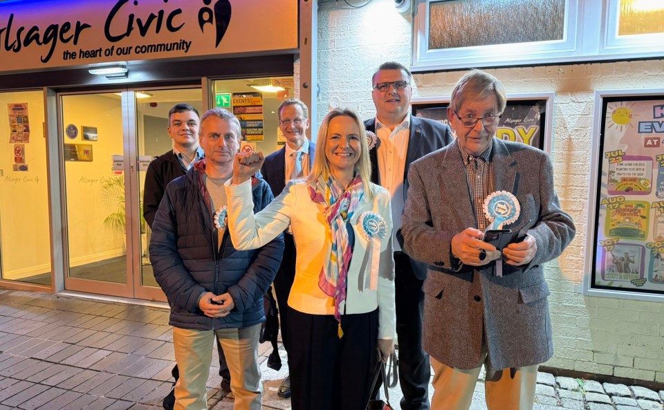 Wendy Whittaker-Large wins Alsager Town Council by-election